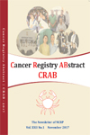 Cancer Registry ABstract (CRAB) The Newsletter of NCRP, 2017 