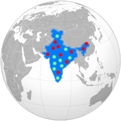 Cancer Samiksha India map Image